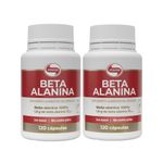 Kit 2x Beta Alanina 120 caps Vitafor