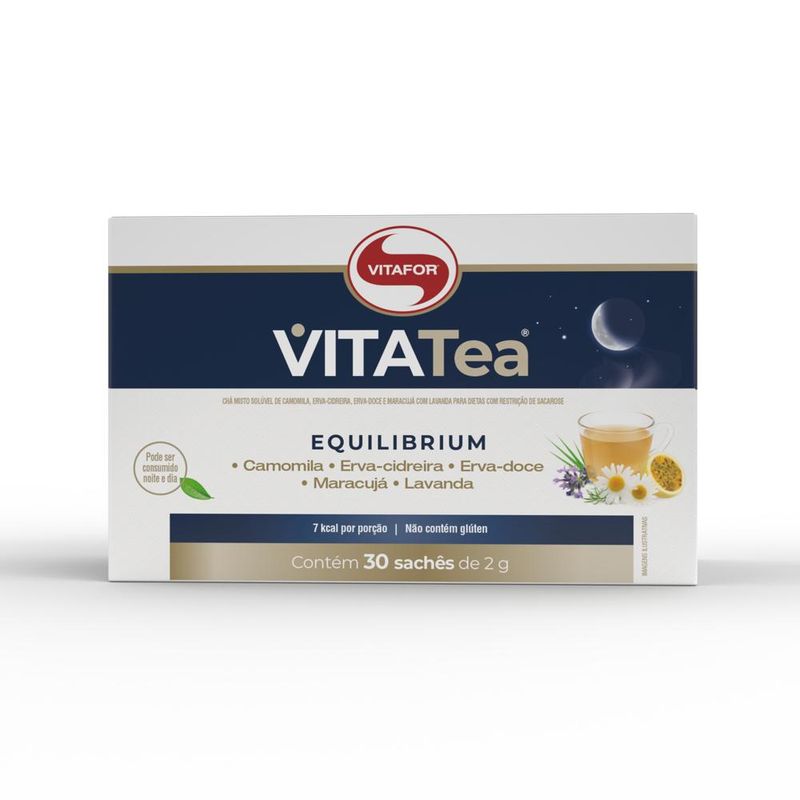 Chá VitaTea Equilibrium 30 saches 2g Vitafor