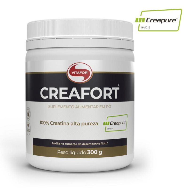 Creafort Creatina 100% Creapure 300g Vitafor
