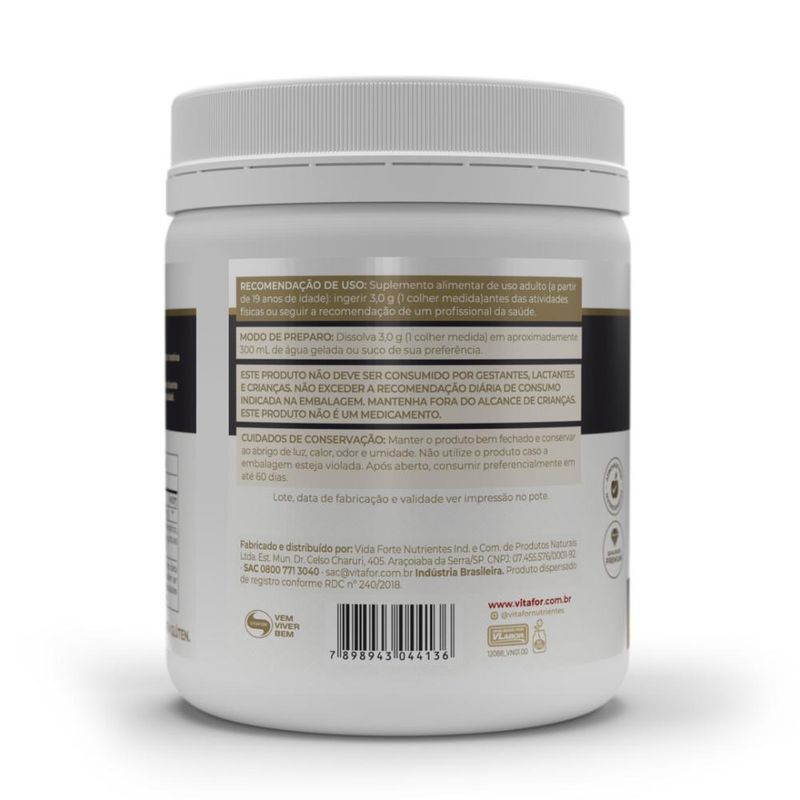Creafort Creatina 100% Creapure 300g Vitafor