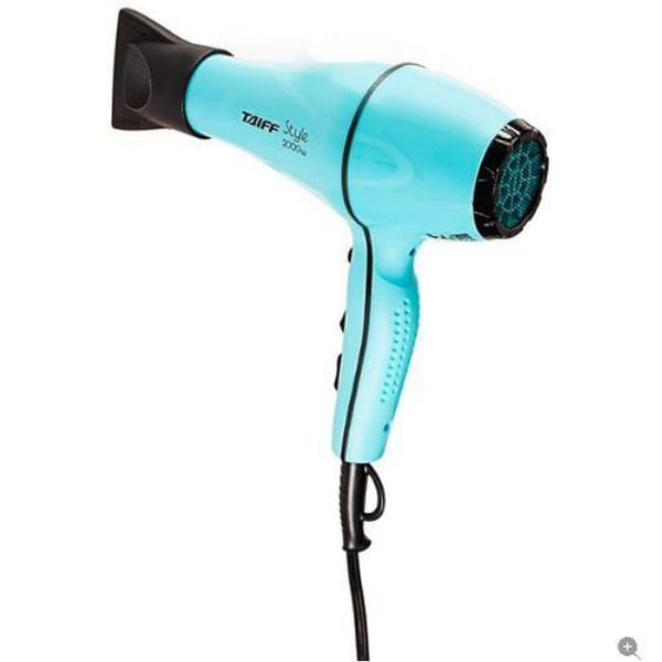 Secador De Cabelo Profissional Taiff Style Azul Tiffany 2000W - 127V