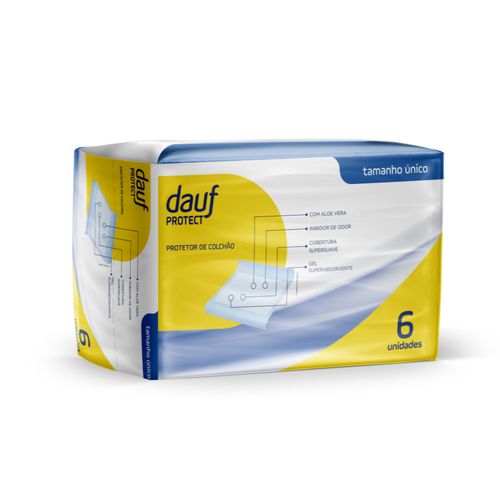 Protetor Colchão Dauf 6 Unidades
