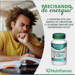Coenzima Q10 CoQ10 Nutrigenes - 100mg - 60 Cápsulas (3 Unidades) + Vitaminas