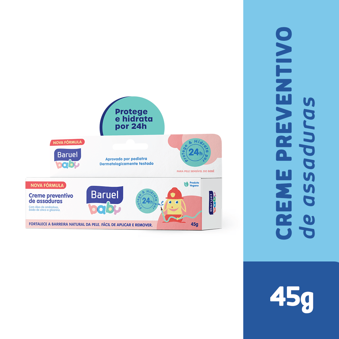Creme Preventivo De Assaduras Baruel Baby 45g é boa?