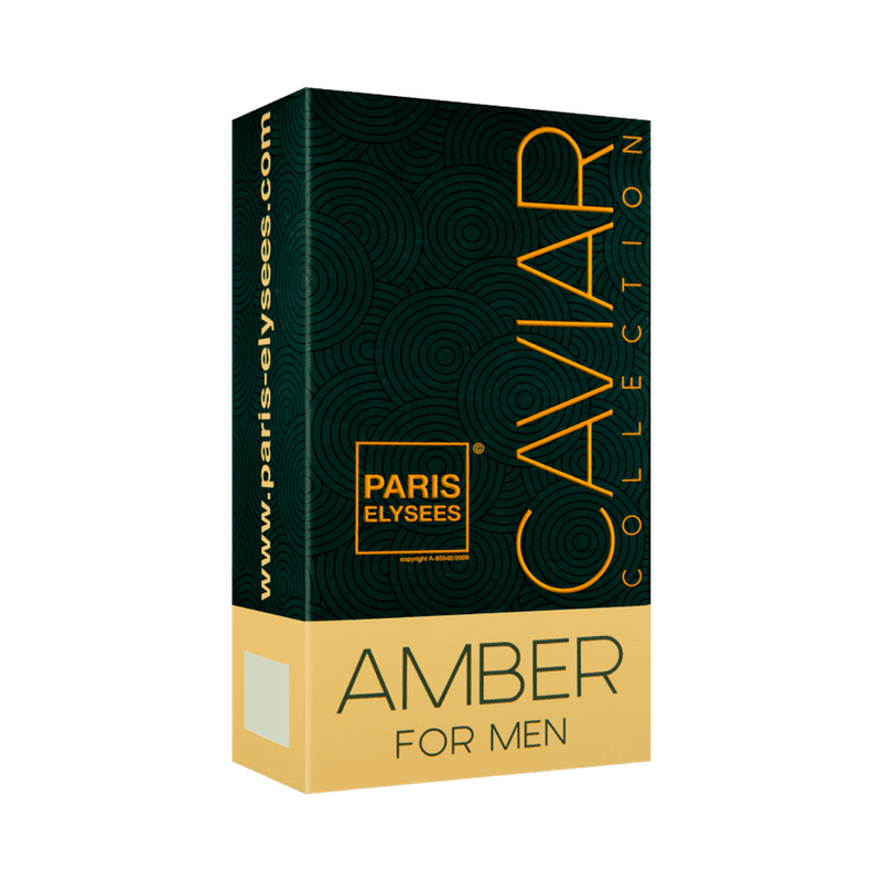 Paris Elysees Amber Caviar Eau de Toilette - Perfume Masculino 100ml
