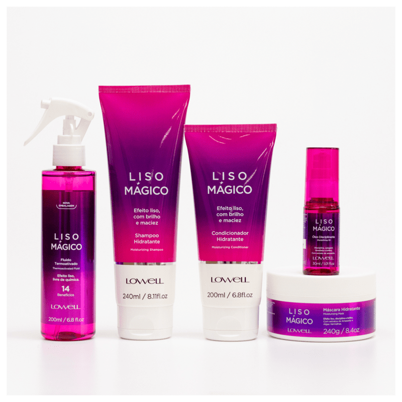 Lowell Liso Mágico - Shampoo Hidratante 240ml