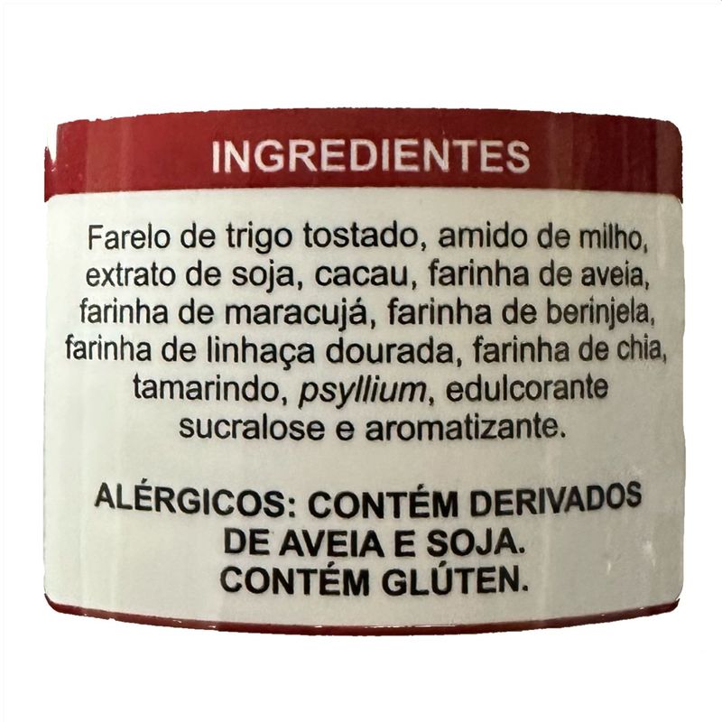 6x Fibrix Chocolate - Fibras Alimentares - Vegano - 200g