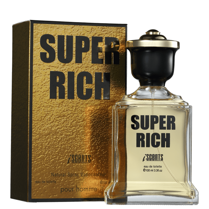 I-Scents Super Rich Pour Homme Eau de Toilette - Perfume Masculino 100ml
