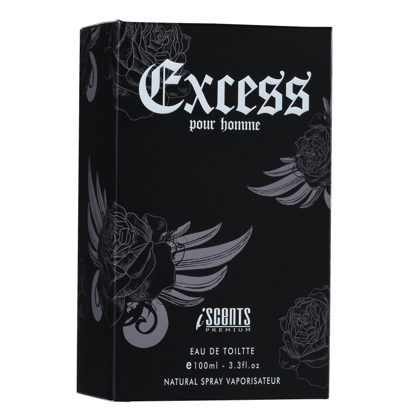 I-Scents Excess Pour Homme Eau de Toilette Perfume Masculino 100ml