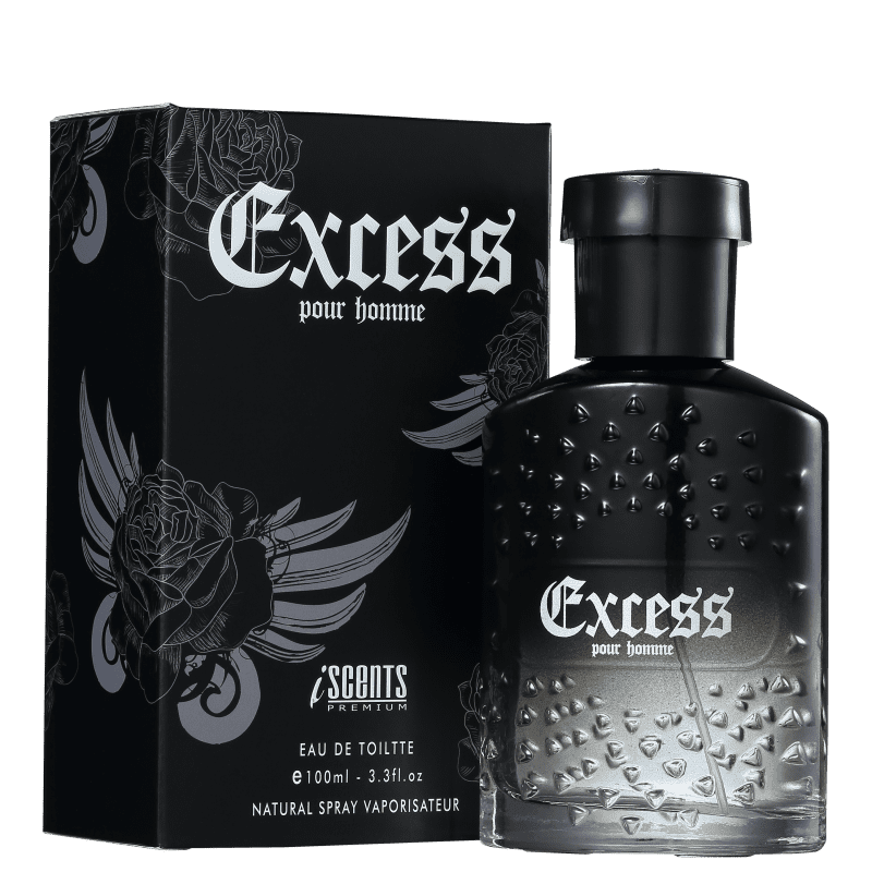 I-Scents Excess Pour Homme Eau de Toilette Perfume Masculino 100ml