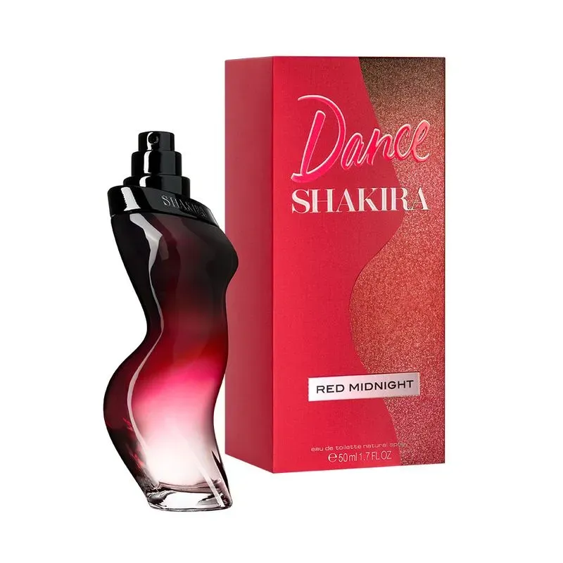 Dance Red Midnight Eau de Toilette Feminino 50ml - Shakira