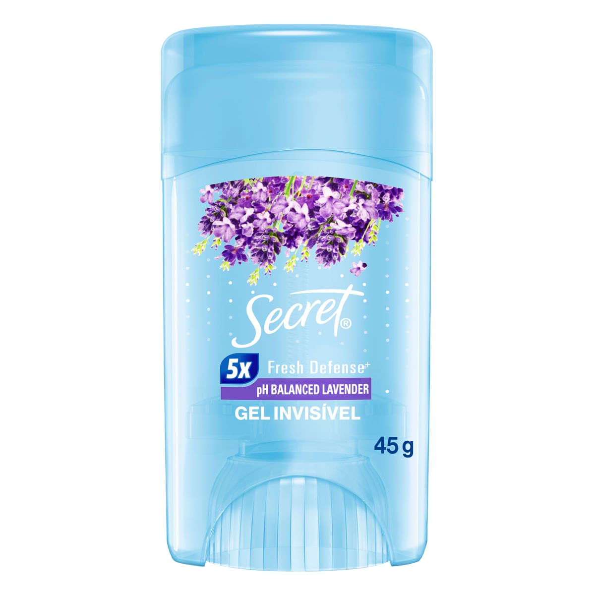 Desodorante Em Gel Antitranspirante Secret Aroma De Lavanda Com Ph Balanceado 45g