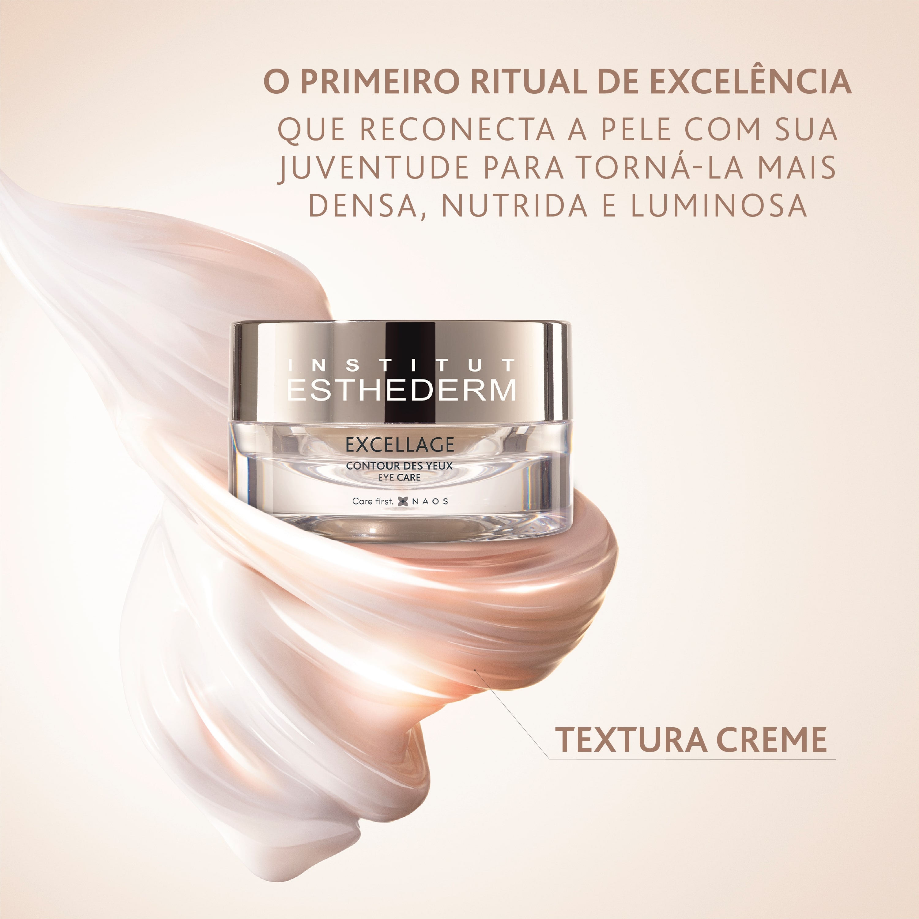 Hermetis AGE-DELAYER 10mL アイクリーム CREME ANTI-IDADE PARA ÁREA DOS OLHOS ESTHEDERM - EXCELLAGE EYE