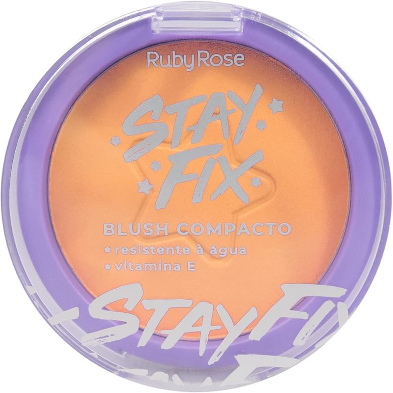 Blush Compacto Stay Fix HB5711 Andromeda - Ruby Rose