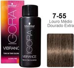 Schwarzkopf Igora Vibrance 7-55 Louro Médio Dourado 60ml