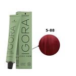 Schwarzkopf Igora Zero AMM 5-88 Castanho Claro Vermelho Extra 60mL