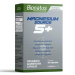 Magnesium Source 5+ 60 Cápsulas - Bionatus
