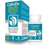 Calcade Cálcio 600mg + D3 + K2 60 Comprimidos - Catarinense