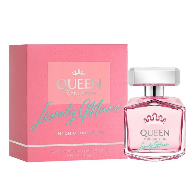 Perfume Queen Lively Muse Eau De Toilette Feminino Banderas 50ml