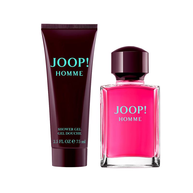 Kit Joop! Perfume Homme Coffret Eau de Toilette Masculino 75 ml + Gel de Banho 75 ml Caixa Preta