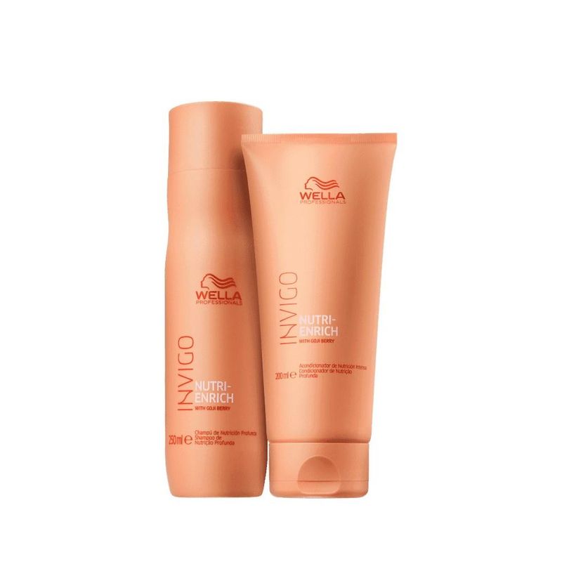 Wella Nutri-Enrich Kit Duo Shampoo 250ml e Condicionador 200ml