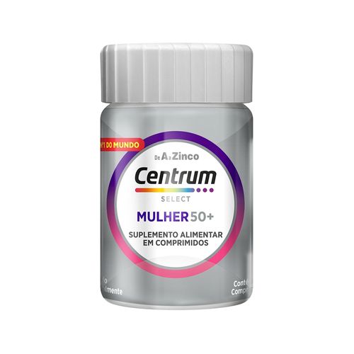 Centrum Select  Multivitaminico Mulher 50 + Vitaminas De A A Z  Com 30 Comprimidos