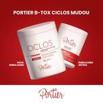 Portier Ciclos B-Tox Máscara Reconstrutora 250g