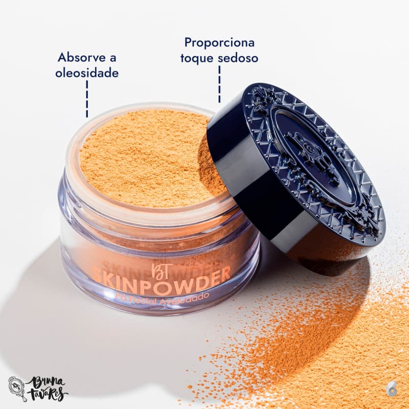 Bruna Tavares Skinpowder Unique Quartz - Pó Compacto Facial 15g