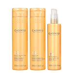 Cadiveu Nutri Glow Shampoo 250ml + Condicionador 250ml + Fluído de Tratamento 200ml
