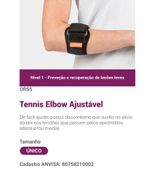 Tennis Elbow Neoprene Ajustável Hidrolight - Tamanho Único
