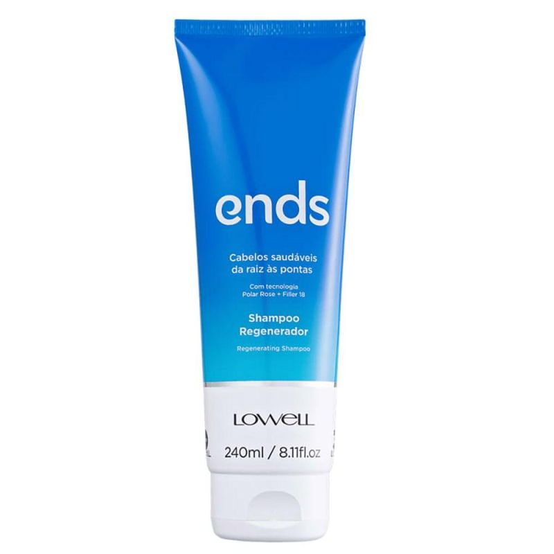 Lowell Ends Regeneração Shampoo 240ml + Máscara 200ml + Leave 100ml