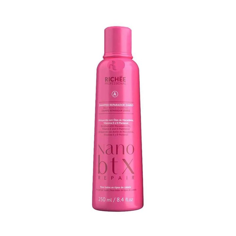 Richée Nano Btx Repair Shampoo Reparador 250ml