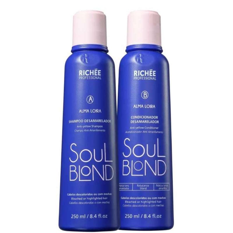 Richée Soul Loira Shampoo + Condicionador 250ml