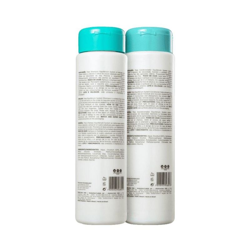 Ykas Equilibrium System Shampoo + Condicionador 300ml