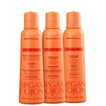 Richée Argan e Ojon Shampoo 250ml + Condicionador 250ml + Leave-in 250ml