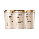 Kit Ykas BBtox Capilar Pro Repair Máscara 3 x 1kg