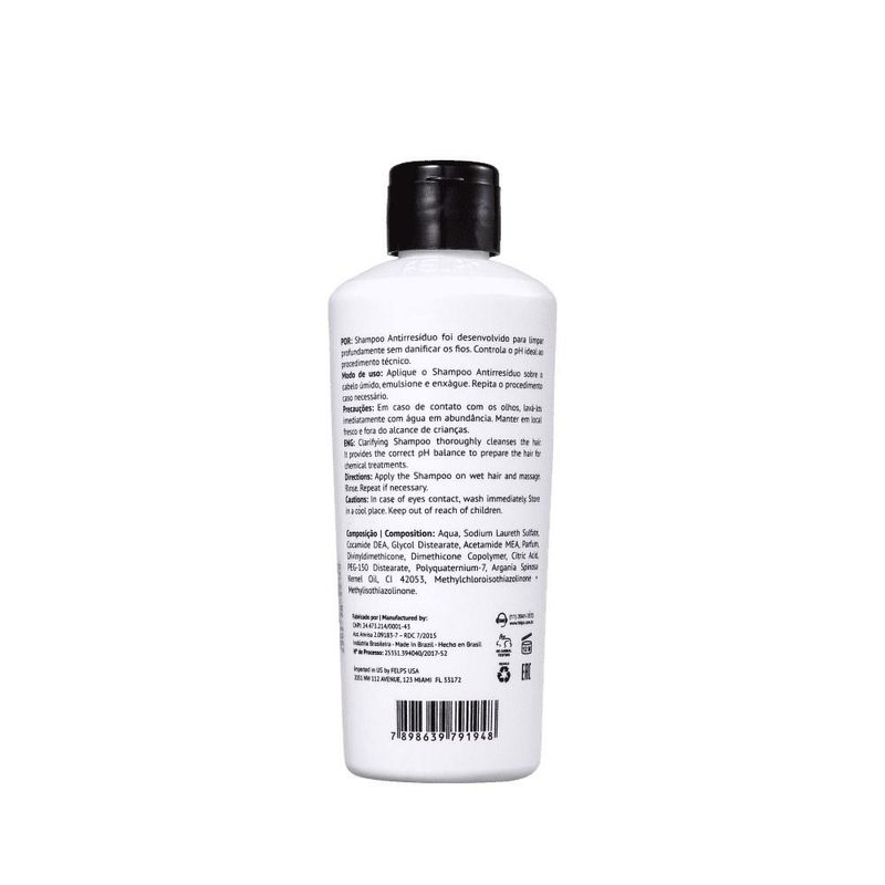 Felps Professional Shampoo Antirresíduo 250ml