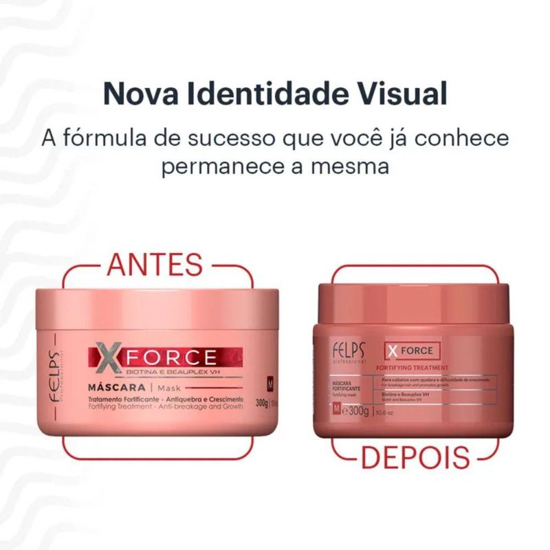 Felps Professional XForce - Máscara Capilar 300g