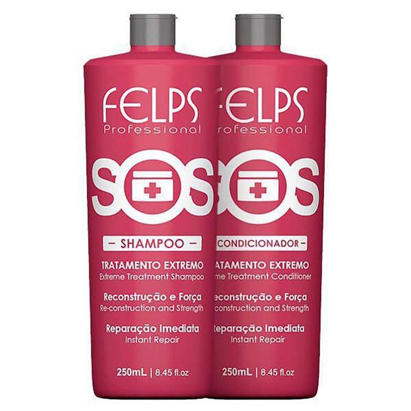 Felps Professional SOS Shampoo + Condicionador (2 x 250ml)