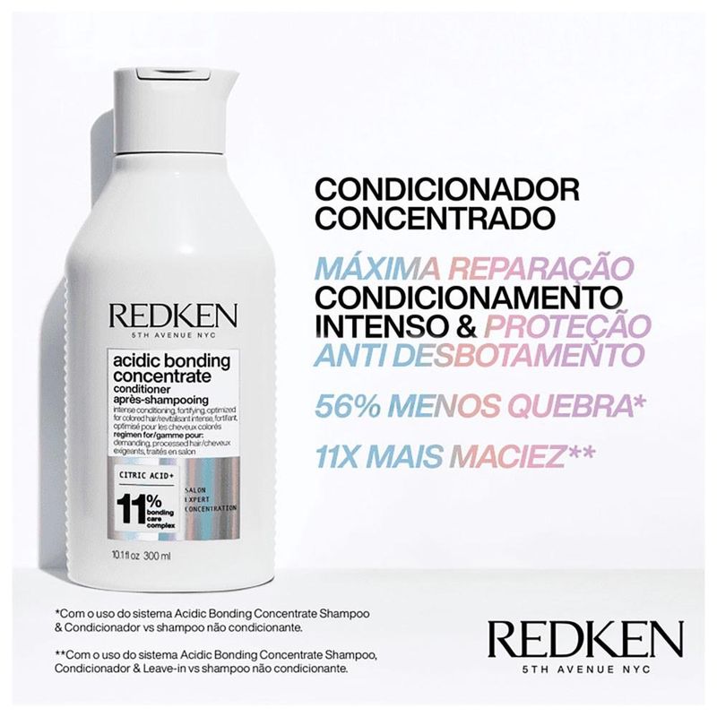 Redken Acidic Bonding Concentrate Condicionador 300ml