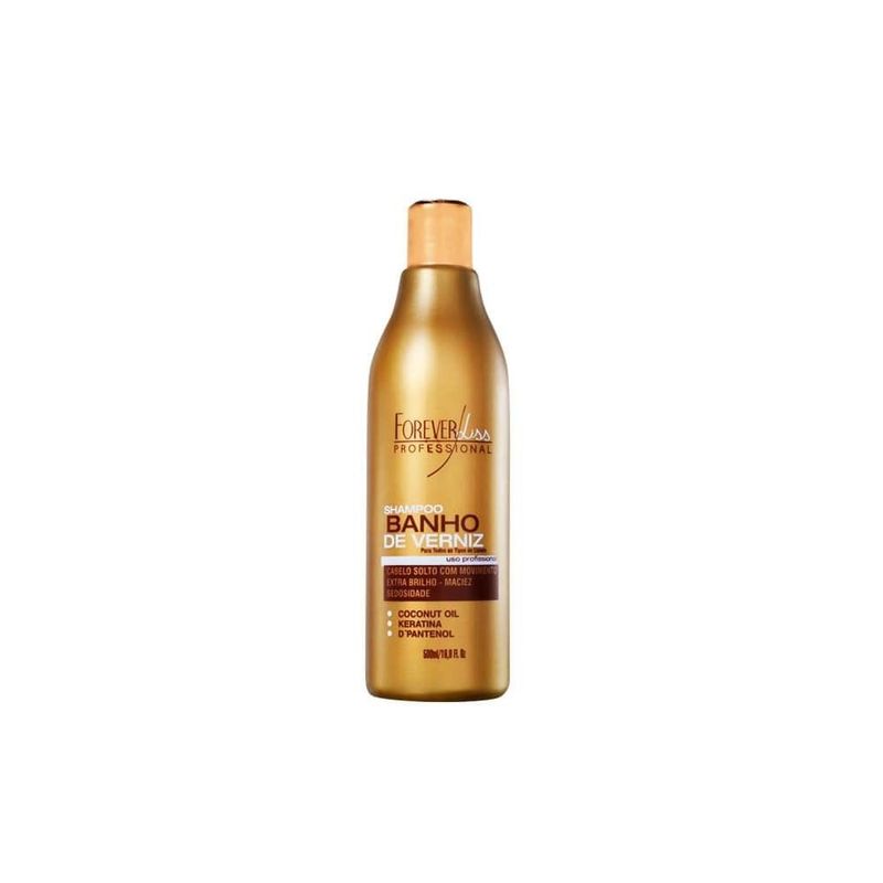 Forever Liss Banho de Verniz Shampoo 500ml
