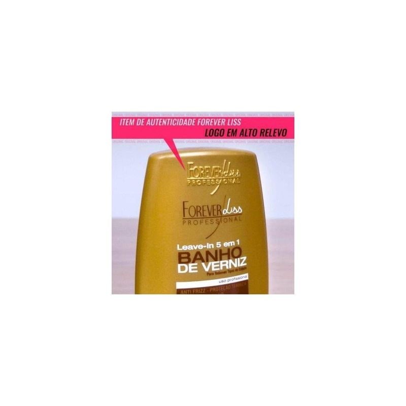 Forever Liss Banho de Verniz Leave-In 140g