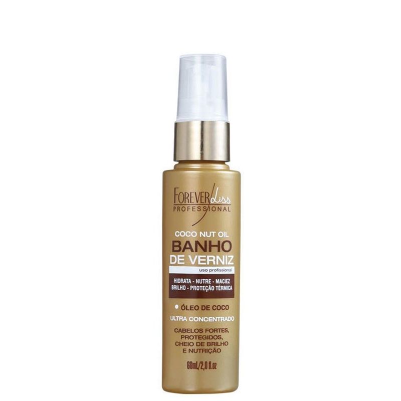 Forever Liss Banho de Verniz Oleo de Coco 60ml