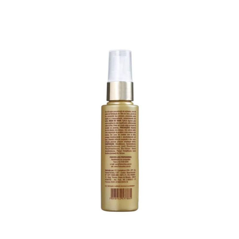 Forever Liss Banho de Verniz Oleo de Coco 60ml