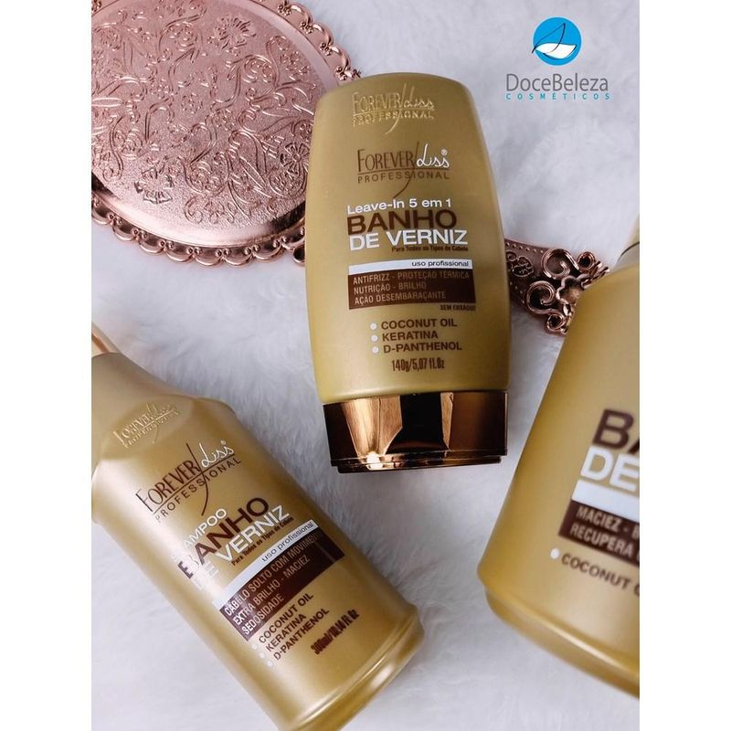 Forever Liss Banho de Verniz Oleo de Coco 60ml