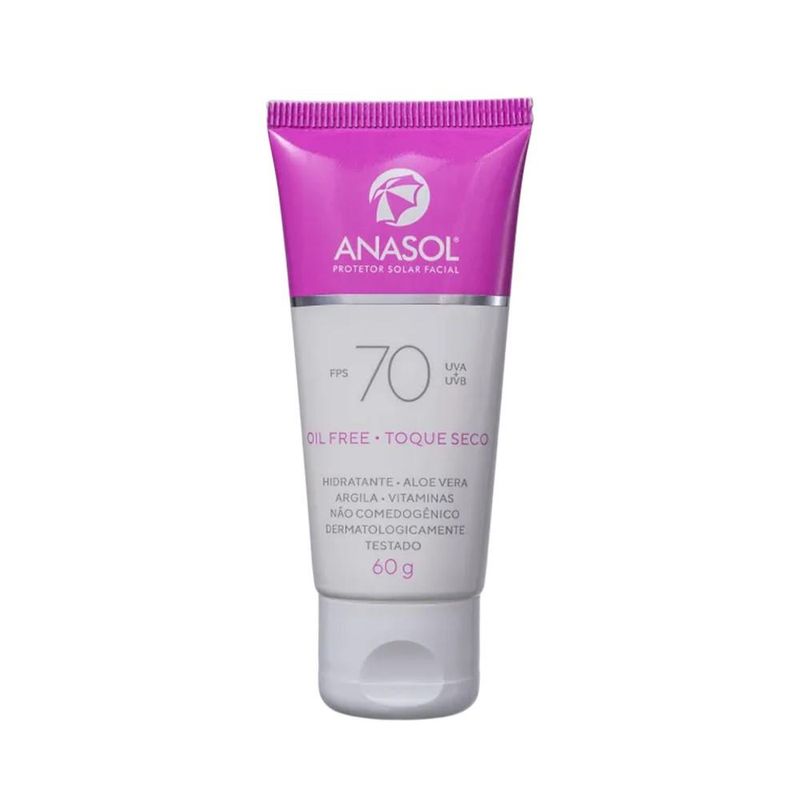 Anasol FPS 70 - Protetor Solar Facial 60g
