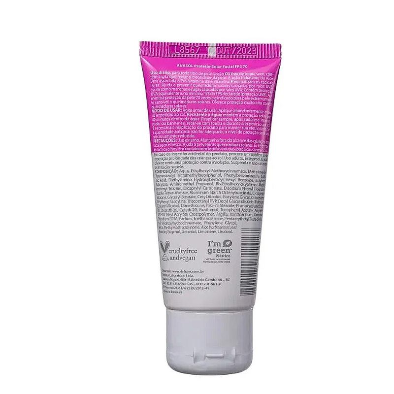 Anasol FPS 70 - Protetor Solar Facial 60g