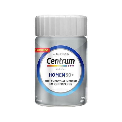 Centrum Select Multivitaminico Homem 50 + Vitaminas de A a Z 30 Comprimidos
