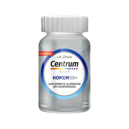 Centrum Select  Suplemento Vitamínico Homem 50 + Vitaminas De A A Z  60 Comprimidos