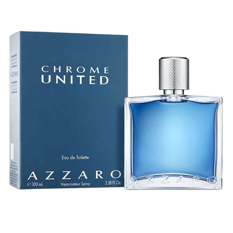 Azzaro Chrome United Eau de Toilette Masculino 100ml